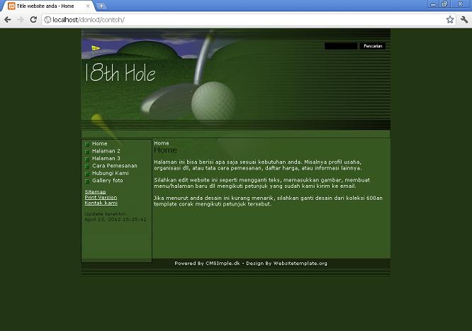 koleksi tema website