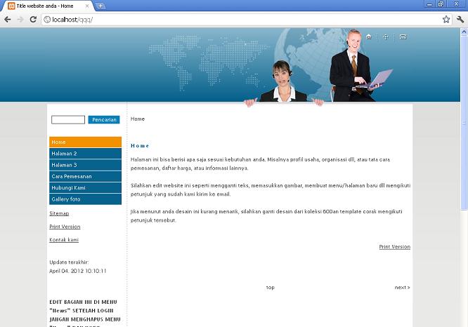 koleksi tema website