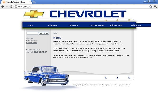 koleksi tema website