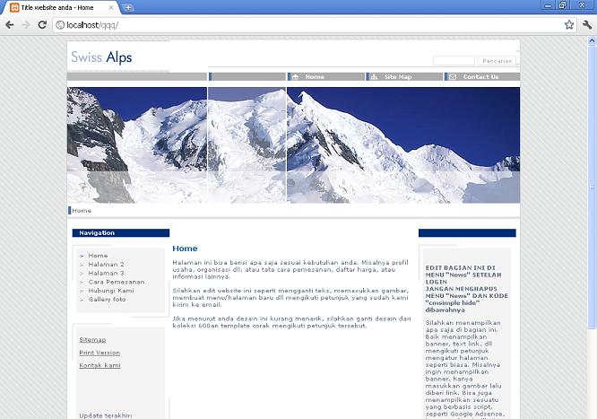 koleksi tema website