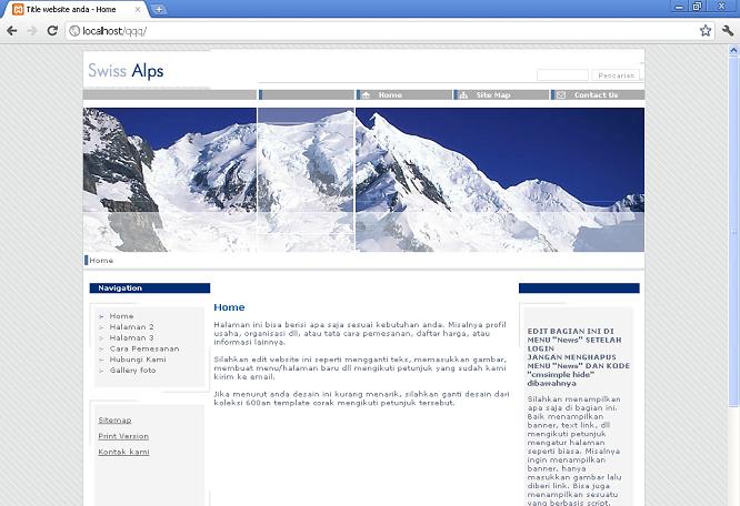 koleksi tema website