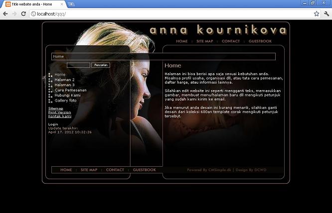 koleksi tema website