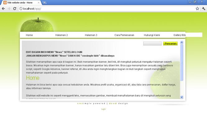 koleksi tema website
