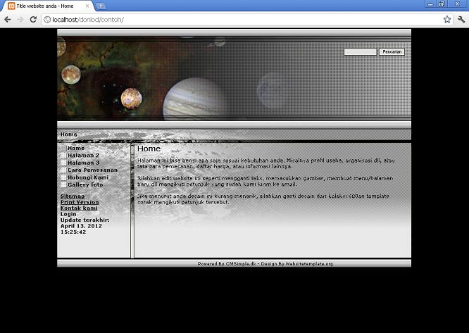 koleksi tema website
