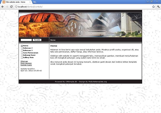 koleksi tema website