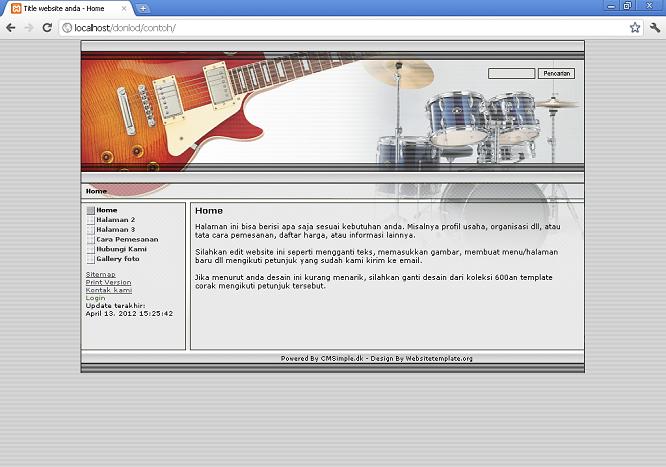 koleksi tema website