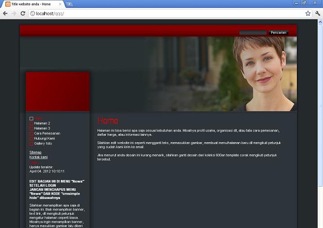 koleksi tema website