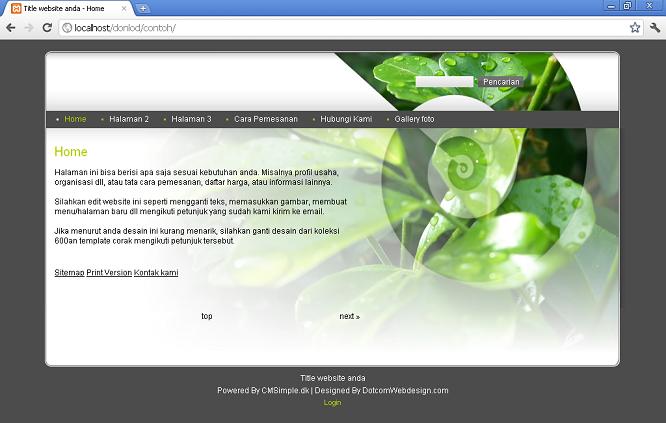 koleksi tema website