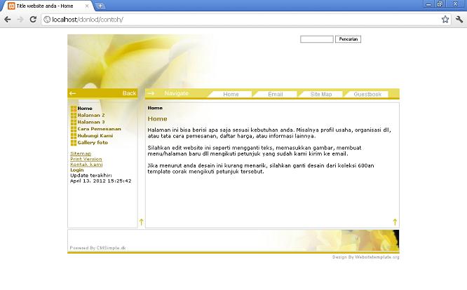 koleksi tema website