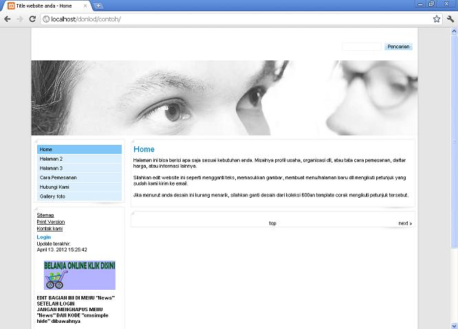 koleksi tema website