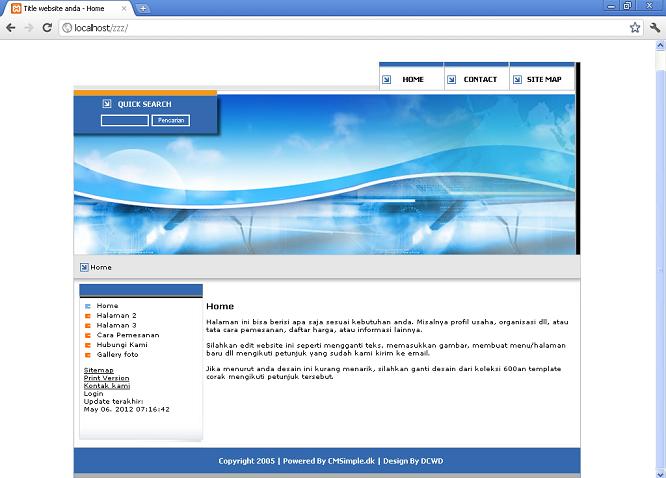 koleksi tema website