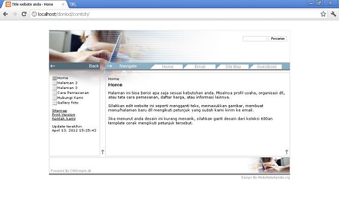koleksi tema website