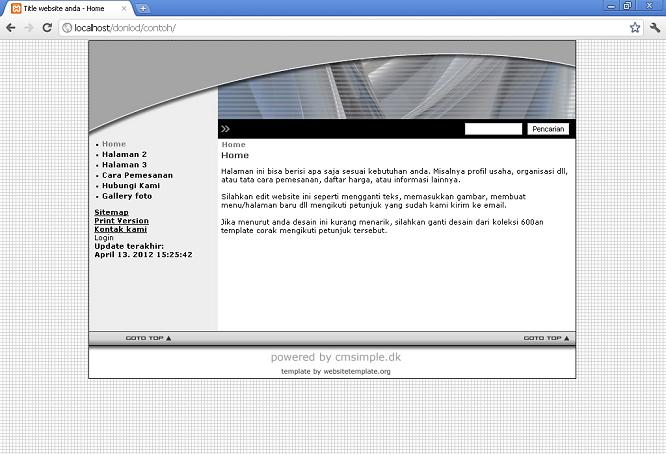 koleksi tema website