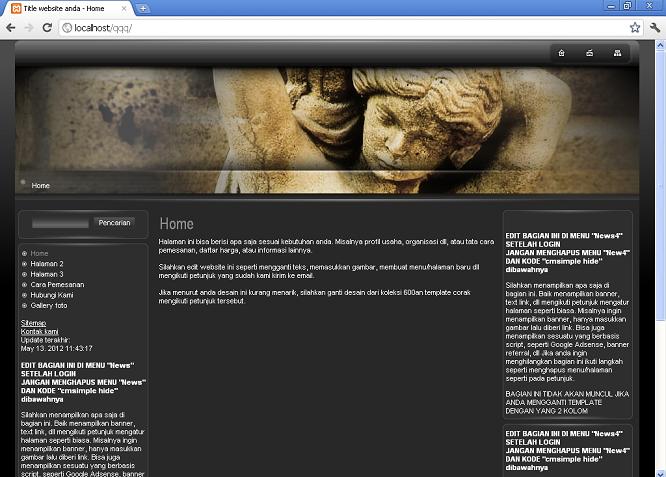 koleksi tema website
