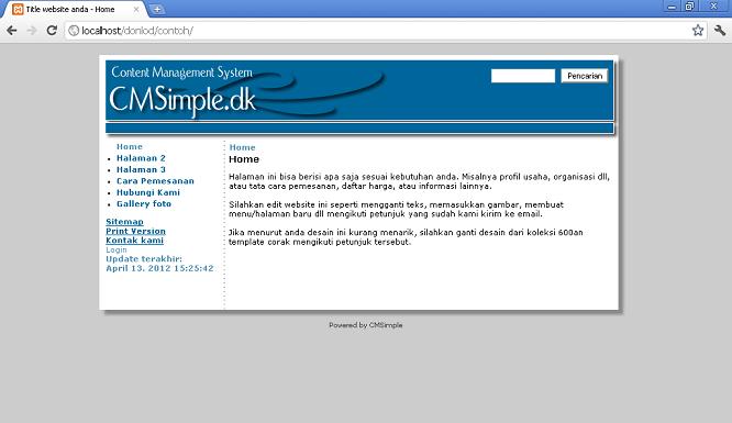koleksi tema website