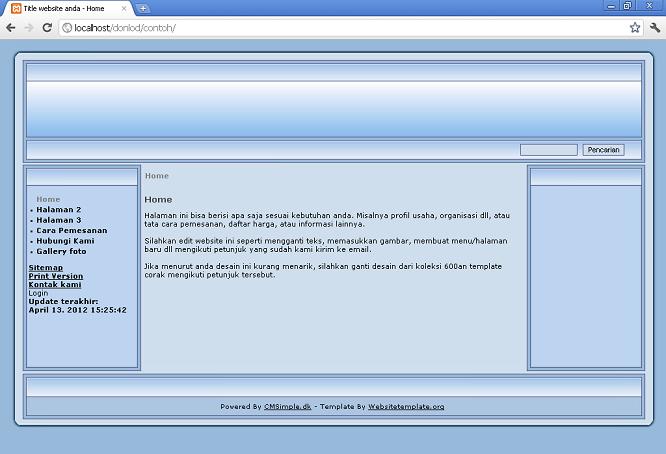 koleksi tema website