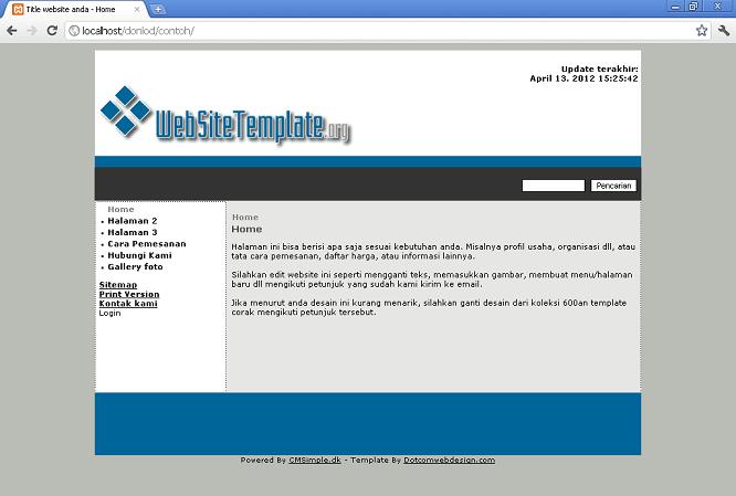 koleksi tema website
