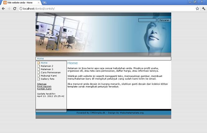 koleksi tema website