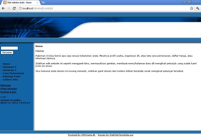 koleksi tema website