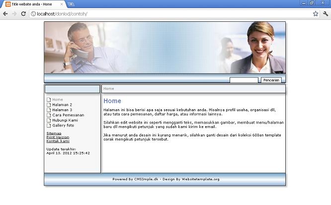 koleksi tema website