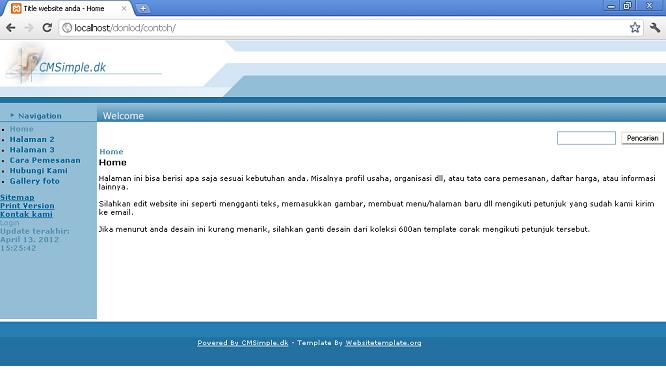 koleksi tema website