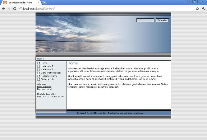 koleksi tema website