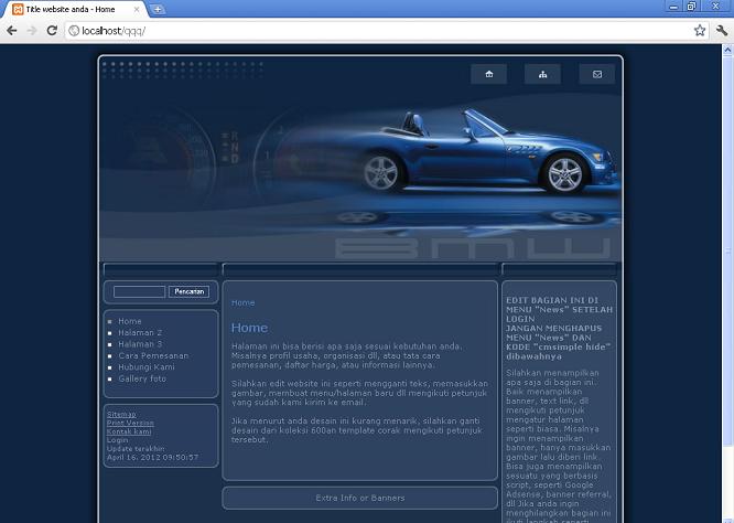 koleksi tema website