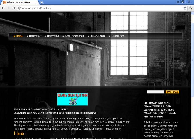 koleksi tema website