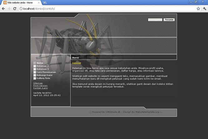koleksi tema website