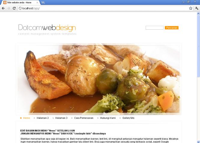 koleksi tema website