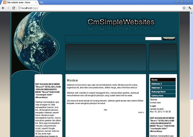 koleksi tema website