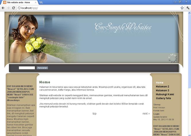 koleksi tema website