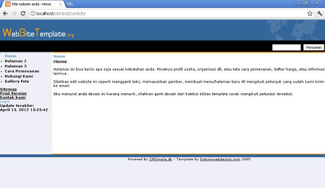 koleksi tema website