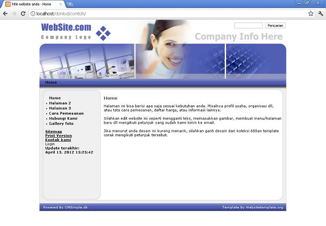 koleksi tema website