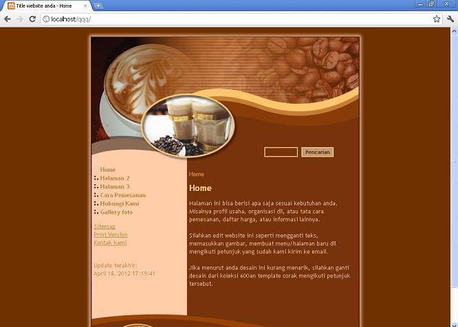 koleksi tema website