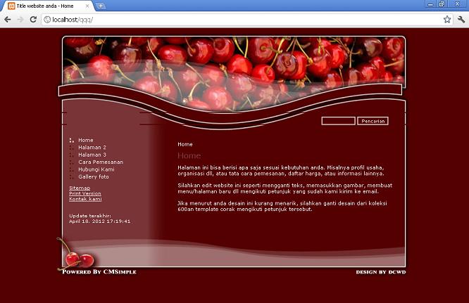 koleksi tema website