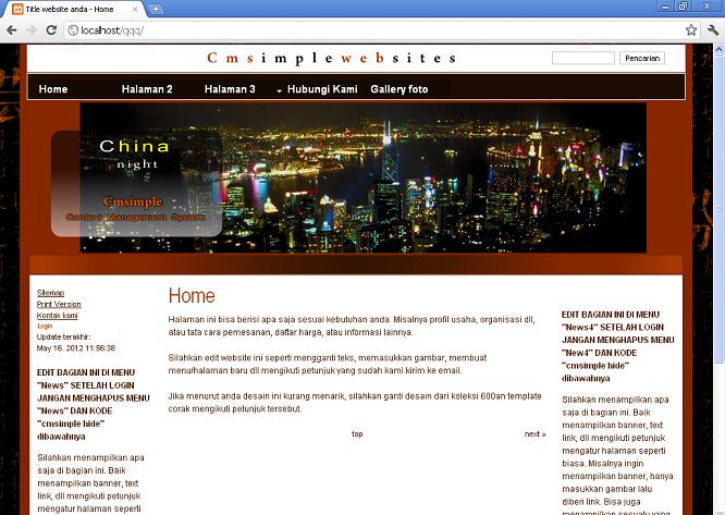 koleksi tema website