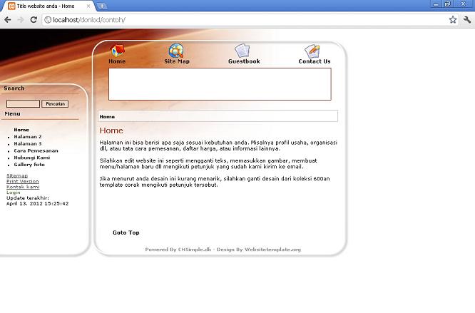 koleksi tema website