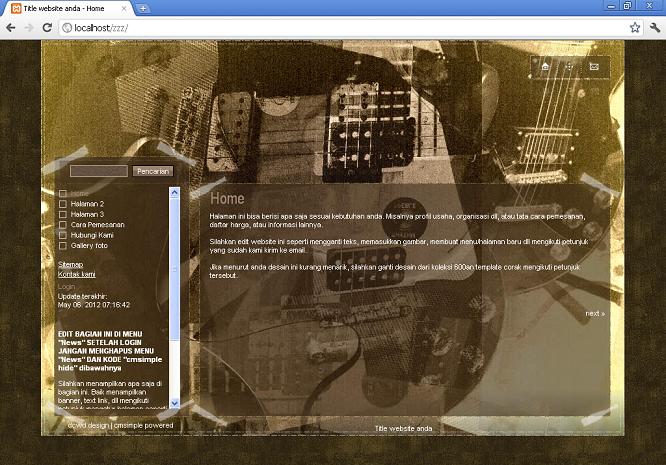 koleksi tema website