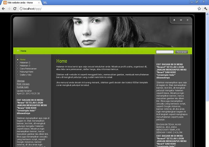 koleksi tema website