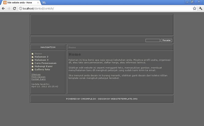 koleksi tema website
