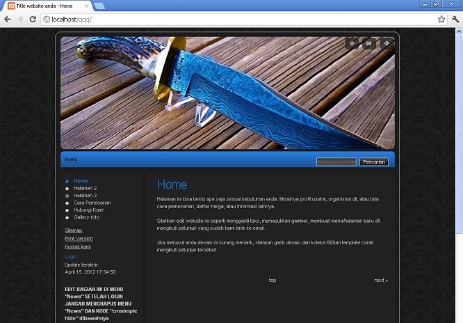 koleksi tema website