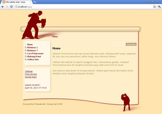 koleksi tema website