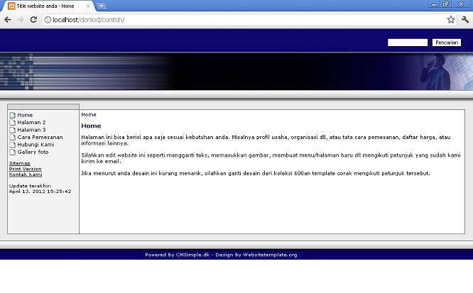koleksi tema website