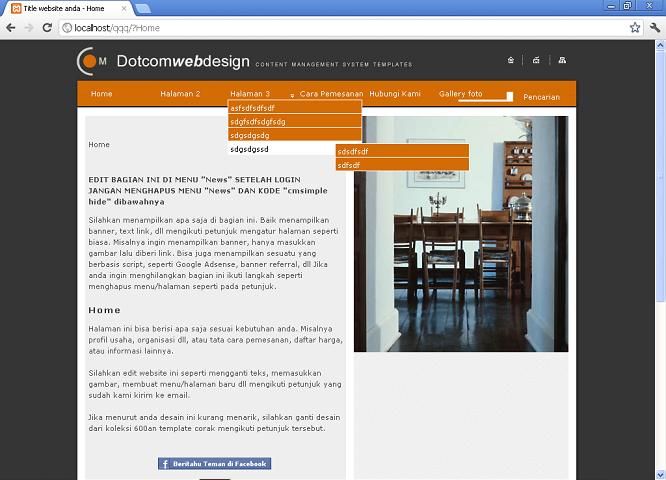 koleksi tema website