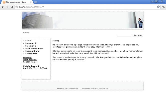 koleksi tema website