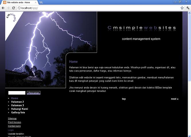 koleksi tema website