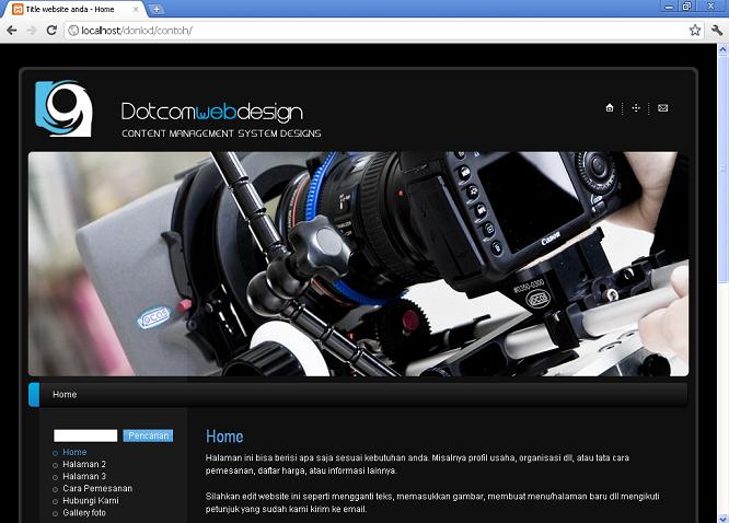 koleksi tema website
