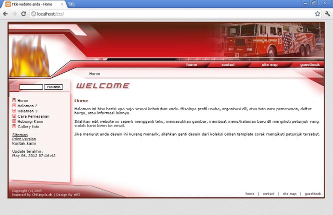 koleksi tema website