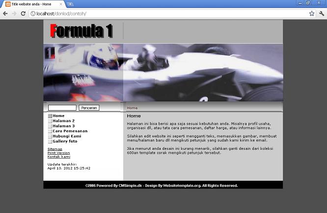 koleksi tema website